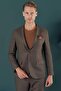 Men's C 658 Slim Fit Brown Sports Jacket - 8