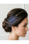 Fully Handmade Stylish And Elegant Wedding And Engagement Bridal Crown And Hair Accessory - 4