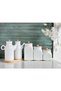 6 Piece Porcelain Daisy Oil Pot with Wooden Stand 3-Piece Tea Sugar Salt Jar Set Dowry Set Set - 2