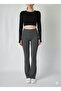Women's Brown High Waist Shaping / Sculpting Double Pocket Flared Leggings - 4