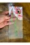 Iron-On Design Pink Flower Transfer Printing Arma 19X9 cm - 2