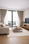 Milky Brown Istanbul Fund, Pattern New Season 1 / 3 Frequently Pleated Special Collection (Single Wing) Tulle, Curtain, - 3