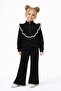 Girl's Half Neck Spanish Leg Top and Bottom Set 0311