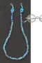 Painted Tip with Colorful Beads and Flower - Handmade Glasses Rope Strap - 2