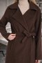 Unlined Cashmere Coat Women |   Fashion Belted Casual Stylish Winter Coat - 4