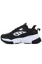 Vientto Black and White Lace-Up Women's Sports Sneaker Shoes 3404 - 4