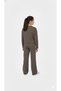 Girl's Knitwear Set Dark Brown 6/14 Years - 3