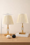 Julina Single Cube Gold Double Lampshade - 2