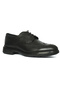 64742 Black Genuine Leather Ekrek Classic Shoes - 3