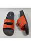 Orange Anatomical Sole Soft Plastic Extra Light Women's Pool Sea Beach Home And Street Slippers Eva - 4