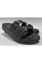 Black Anatomical Sole Soft Plastic Extra Light Women's Pool Sea Beach Home And Street Slippers Eva - 2