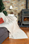 Premium Sofa Cover 175X215 Gram Weight Jacquard Chenille Cream |   Sofa Cover |    Non-Slip