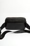 Genuine Leather Double Compartment Waist Bag with Front Pocket - 6