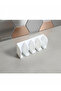 Toothbrush Stand - 4-Pack Brush Hangers - Bathroom Organizer Hanger - Toothbrush Holder - 2