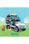Educational Light Up Blue Camper Set 298 Pieces, Compatible - 5