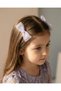 Handmade Girl's Evening Dress Glittery Bow Buckle Set of 2