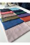 Khaki Green Flared Cotton Writing, Flat Flared Scarf, Cotton Flared Scarf Khaki Green - 4