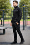 New Season Comfortable Fit Mock Neck Compact Combed Cotton Men's Tracksuit - 6