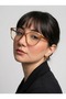 Tokyo Nude Transparent Light Brown Body Nude Stem Popular Cat Eye Glasses