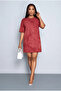 Women's Mini Dress – Acid Washed Tie-Dye Pattern, 100% Cotton, Oversized, Relaxed Fit - 5