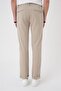 Comfort Fit Beige Jogger Pants with Elastic Waist P 1183 - 5