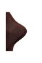 Men's Premium Stitch-Free Cotton Socks Brown Color Square Pattern - 5