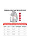 Unisex Color Blocked Hooded Zipper Sweatshirt 100% Cotton Kangaroo Pocket Design Sweatshirt - 8