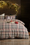 Flannel Duvet Cover Set Wendy Double Cream - 8