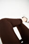 Women's Brown Winter Inner Fleece-Lined High Waist Shaping / Sculpting Leggings - 4