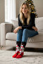 Unisex Christmas Socks Colorful Patterned Gift New Year Men Women Long Socks Single - 2