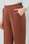 Women's Wide Leg Scuba Trousers - 4