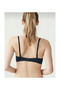 Women's Navy Blue Earless Hollow Bra Us.01.66142 - 3