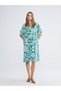 Peak New Season Cropped Collar Patterned Women's Dress