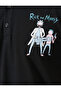 Men's Black Printed T-shirt - 6