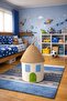 Kids Baby Room Wicker House Figure Toy Basket, Organizer, Gift Decorative Basket - 2
