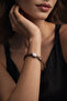 Women's White Natural Stone Copper Bracelet with Stone Cuff Bracelet - 6