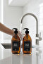 Amber Color 2-Piece Glass Soap Dispenser Set – Hand Wash & Dish Wash Pump Set |   500 ml - 5