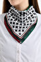 وشاح باندانا منقوش بتصميم فلسطيني - 2