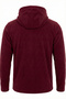 Men's Claret Red Army Tactical Fleece Hooded Jacket - 3