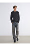 Esvab • Modern & Distinctive Devrik Roba Collar Men's Knitwear Sweater - 3