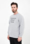 Men's Printed Sweat Gray - 2