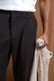 Men's Baggy Fit Fabric Trousers Brown - 2