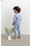 Boy's Natural Linen Fabric, Pants, T-Shirt, Jacket 3-Piece Suit_Rg1465 - 3