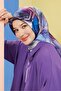 Nostalgia Series Silk Sura Scarf 8540Ds-09
