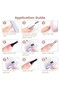 2 in 1 Rubber Base Coat, Long-Lasting Gel Nail Polish Base Chip-Free Shine, Nude 15 ml - 3