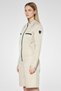 Women Sportswear Fit Long Sleeve Outdoor Playsuits, Beige - 3