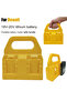 حامل بطارية 1 قطعة رف تخزين لبطارية Dewalt 18 فولت 20 فولت ليثيوم أيون DCB203 DCB205، بطارية مثبتة على الحائط...
