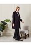 Hijab Clothing Women's Mother Cardigan Ottoman Pocket Steel Large Size Cardigan - 4