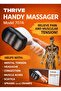 Original Japanese Handheld Electric Massager with Sponge Attachment - 3