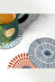 Tea Cup Coaster Set, 10x10cm, 6 Pieces , Washable , Non-Slip Leather, No. 502 - 6